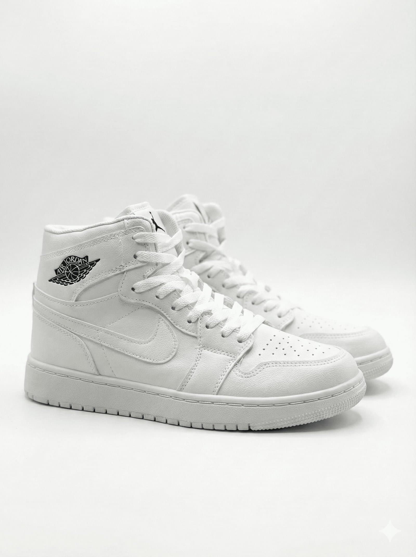 Triple White High-Top Sneakers — image 5