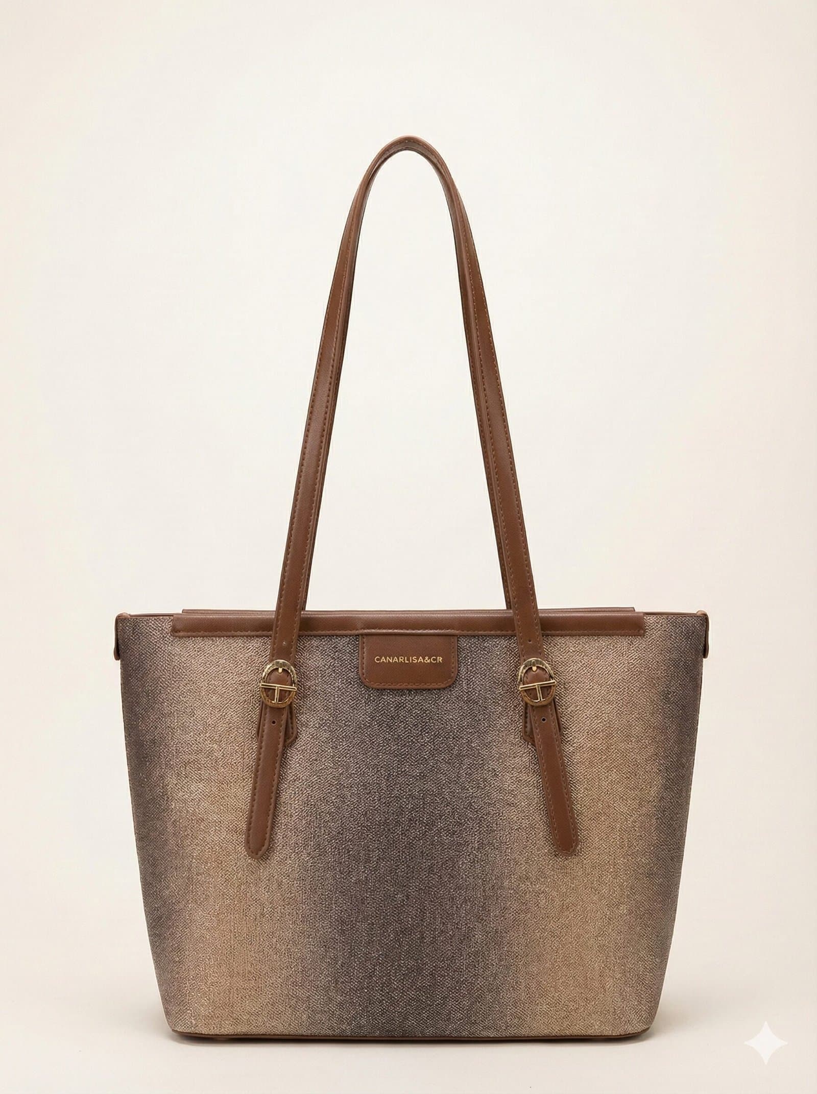 The Metallic Ombré Shopper – Bronze Gradient — image 1