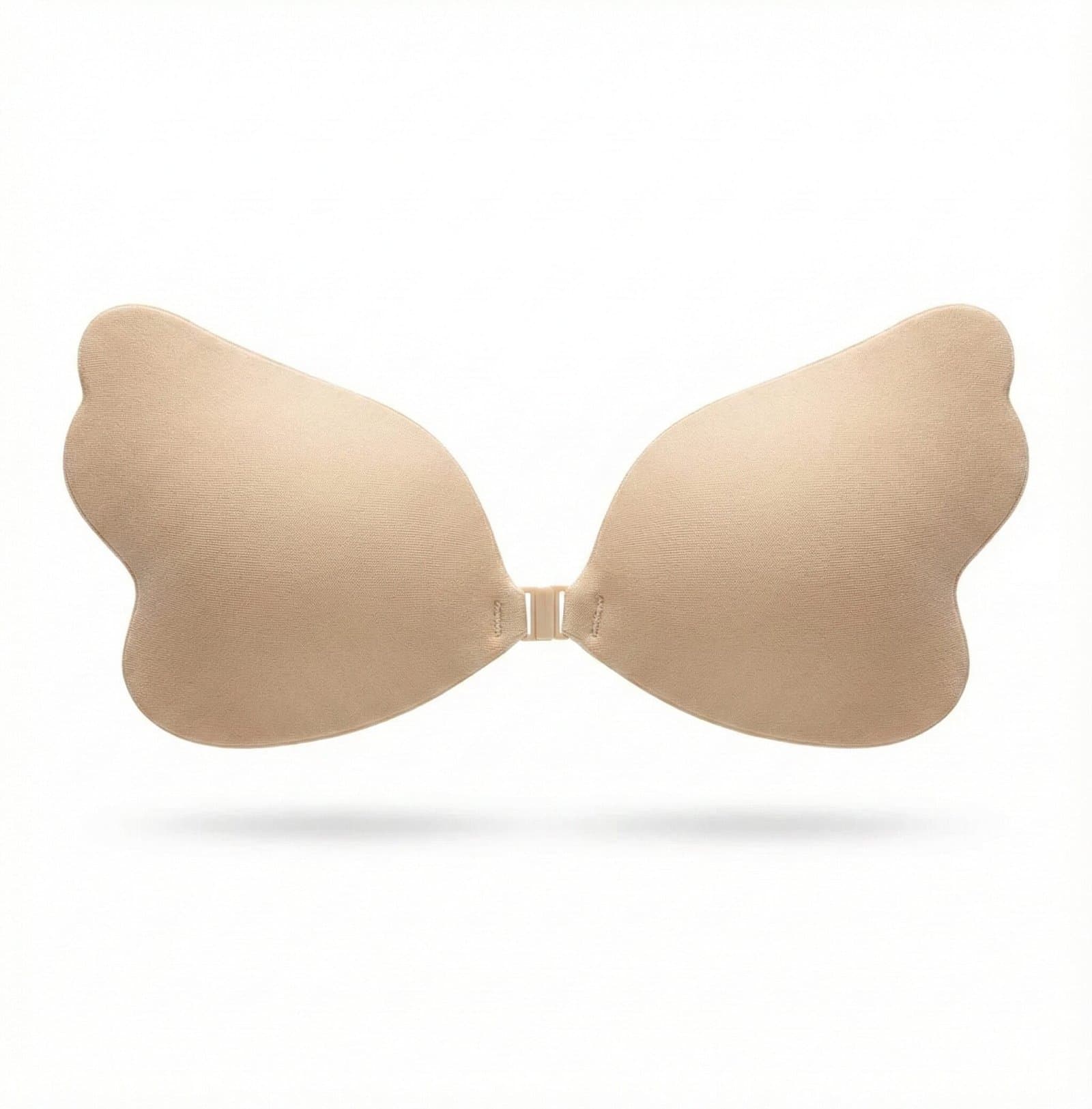Invisible Wing-Shaped Strapless Adhesive Push-Up Bra – Nude