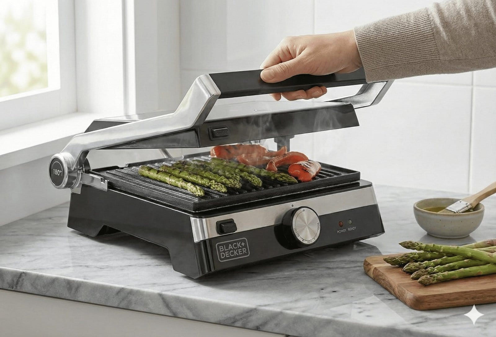 BLACK+DECKER Family Health Grill