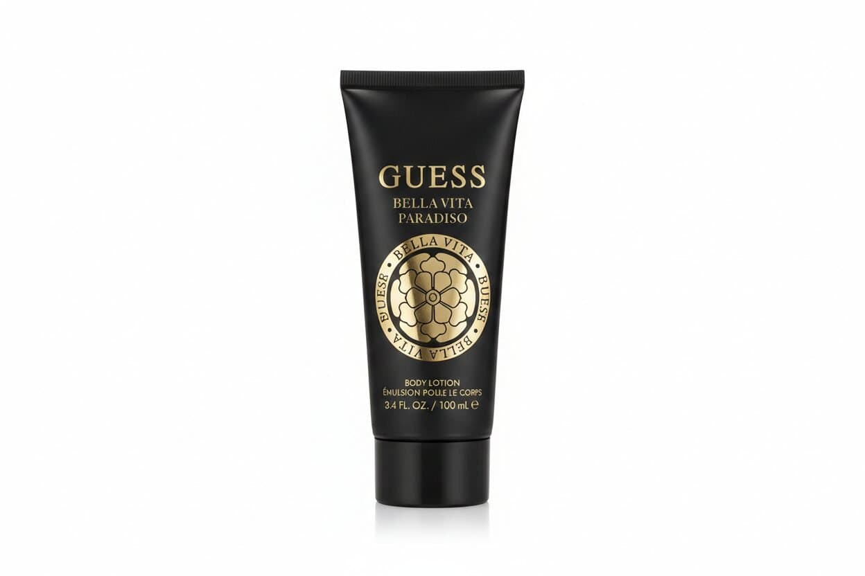 GUESS Bella Vita Paradiso Fragrance Gift Set for Women with Gold Travel Pouch — image 2
