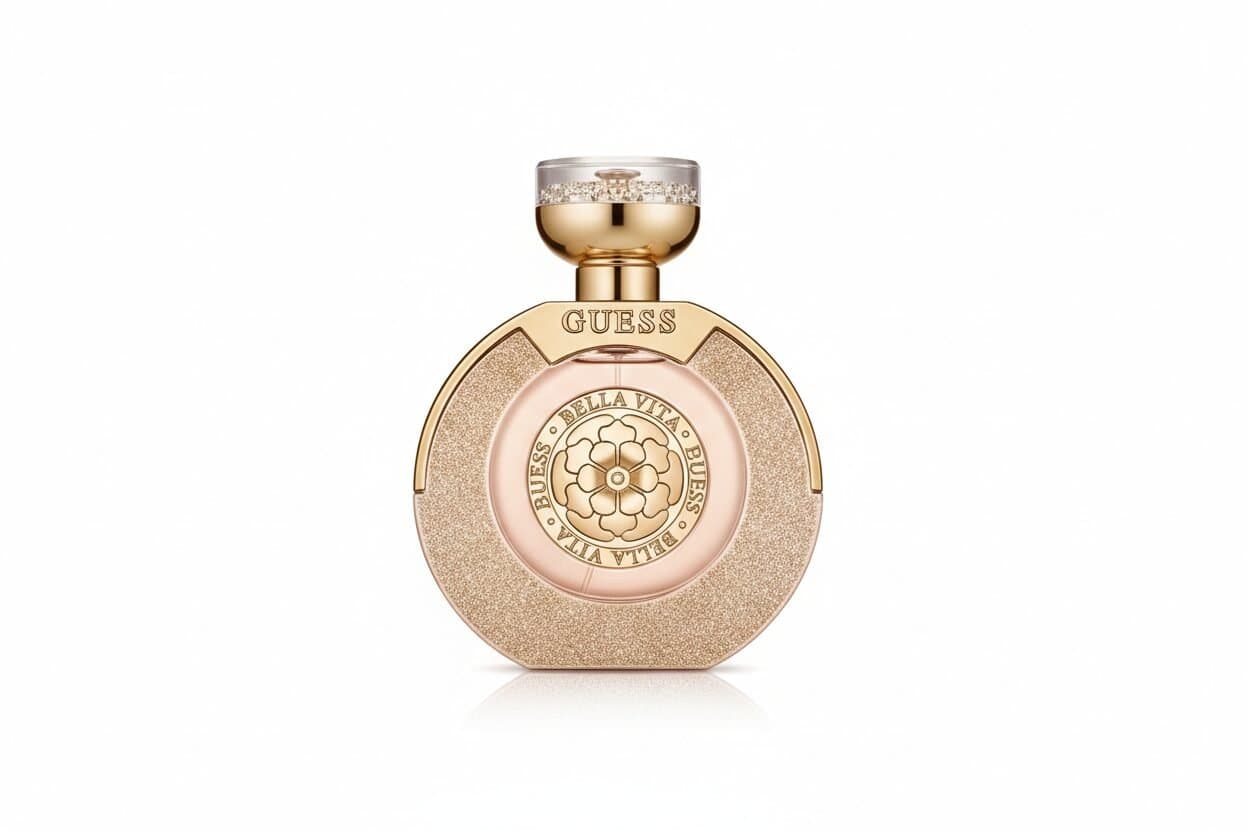 GUESS Bella Vita Paradiso Fragrance Gift Set for Women with Gold Travel Pouch — image 3