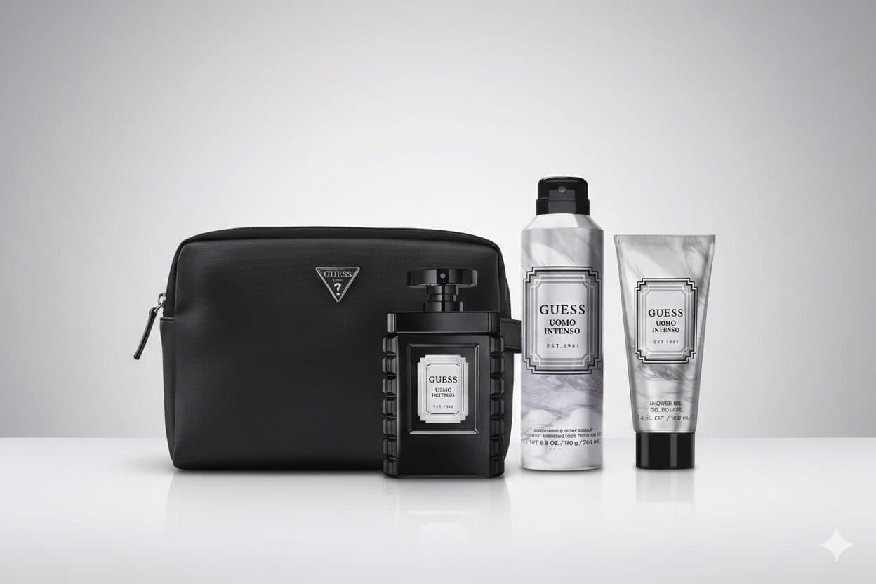 GUESS Uomo Intenso Men’s Premium Grooming & Fragrance Gift Set — image 1