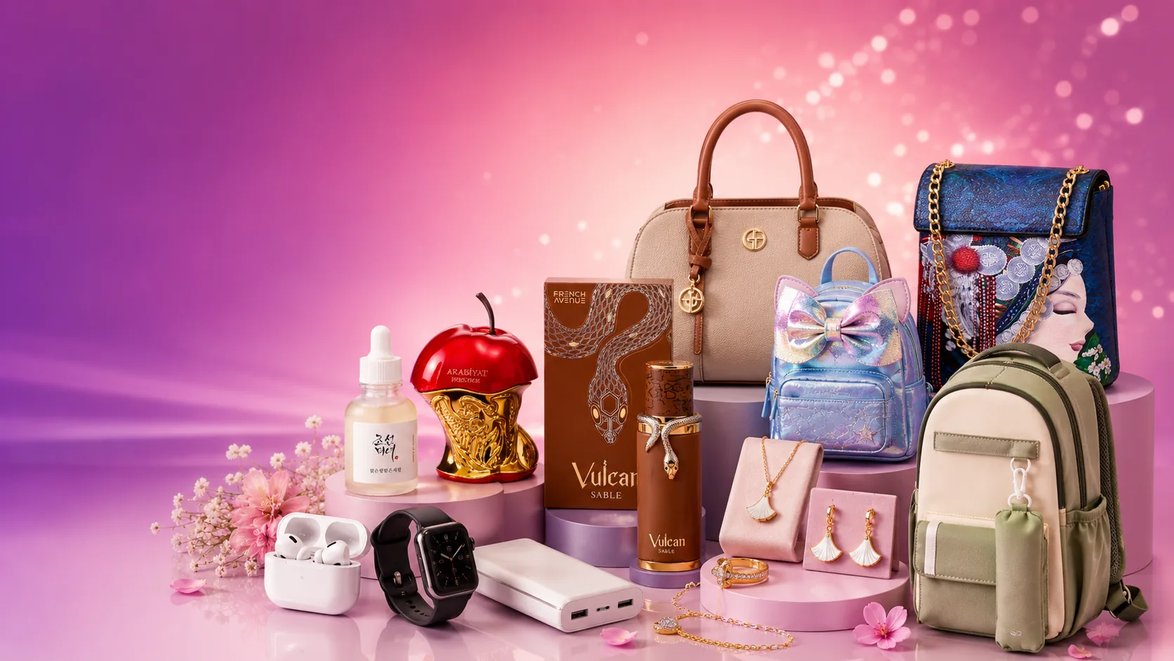 New arrivals across CLICKSY departments