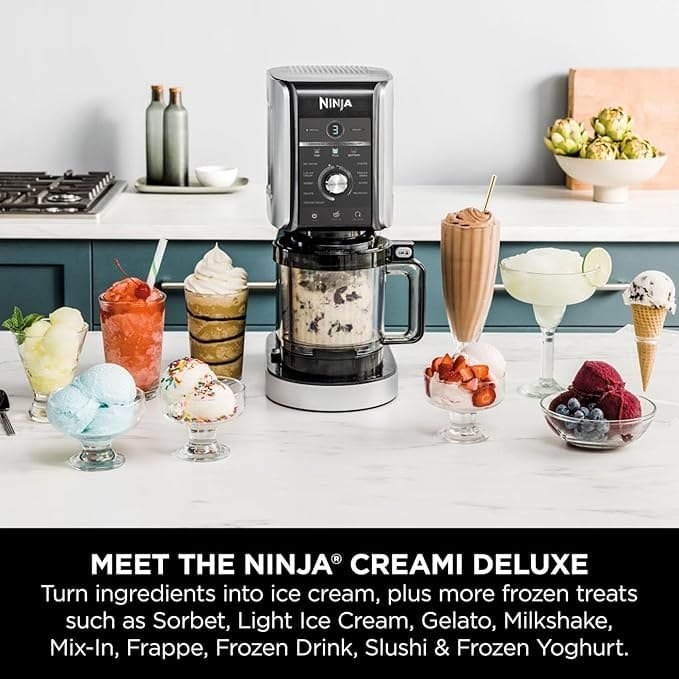 ninja creami deluxe ice cream maker & frozen