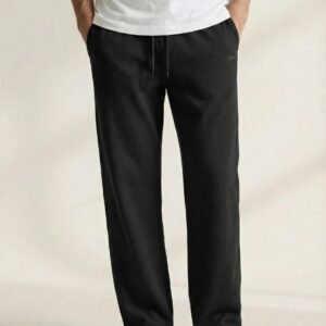 the black waffle pant