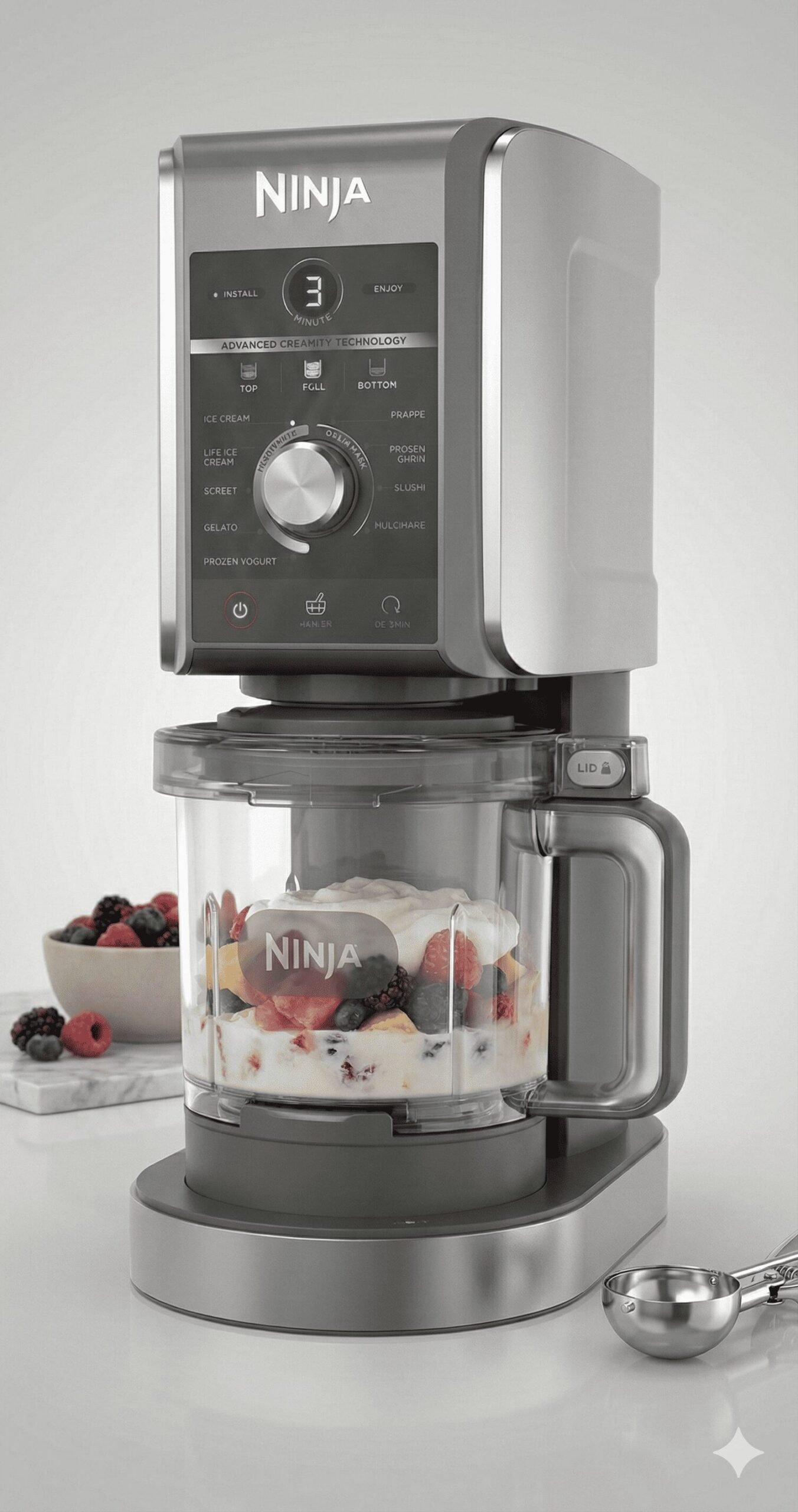 ninja creami deluxe ice cream maker & frozen