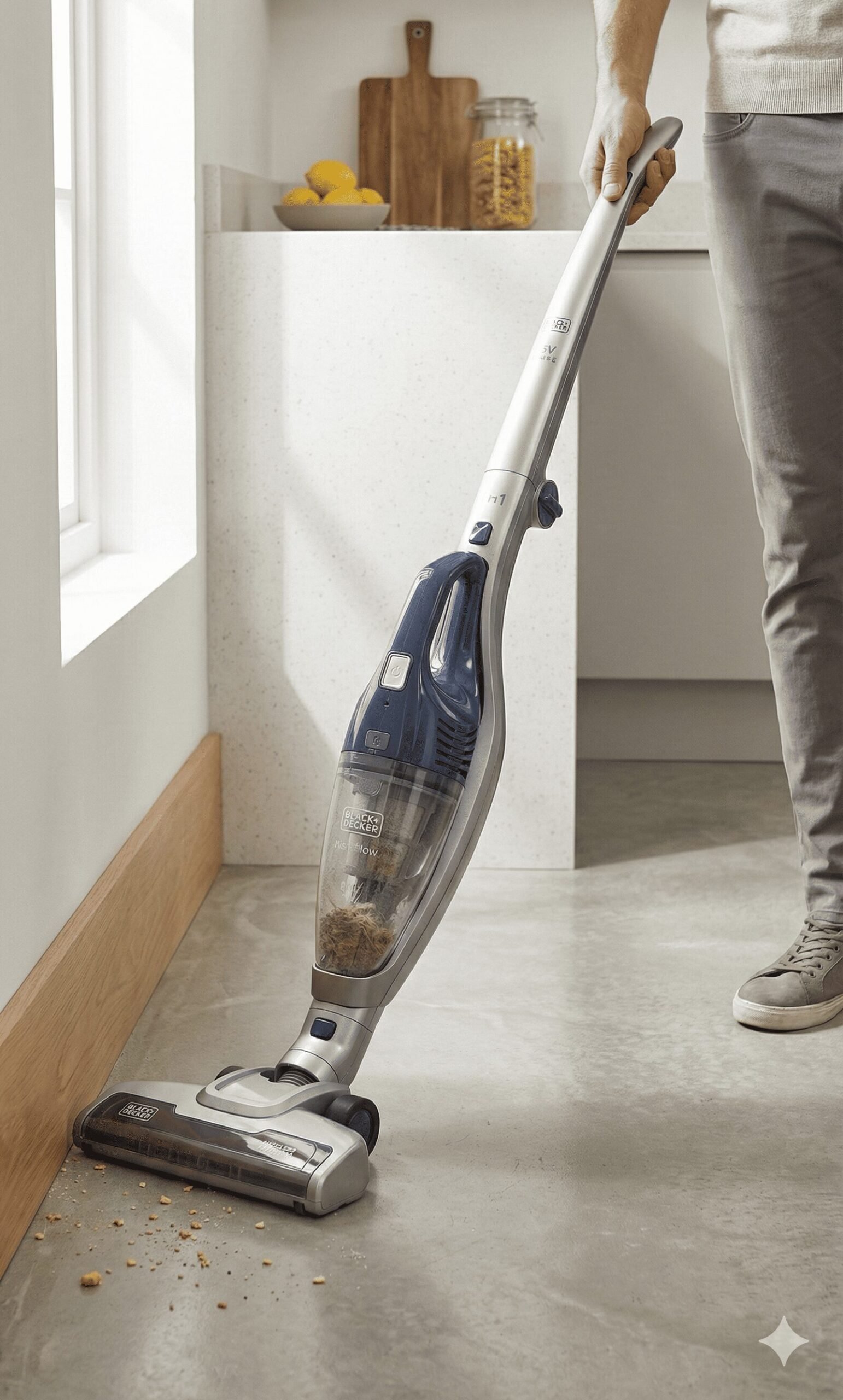 black & decker 18v 36wh cordless stick vaccum