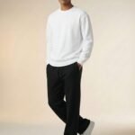 the unisex black color pant