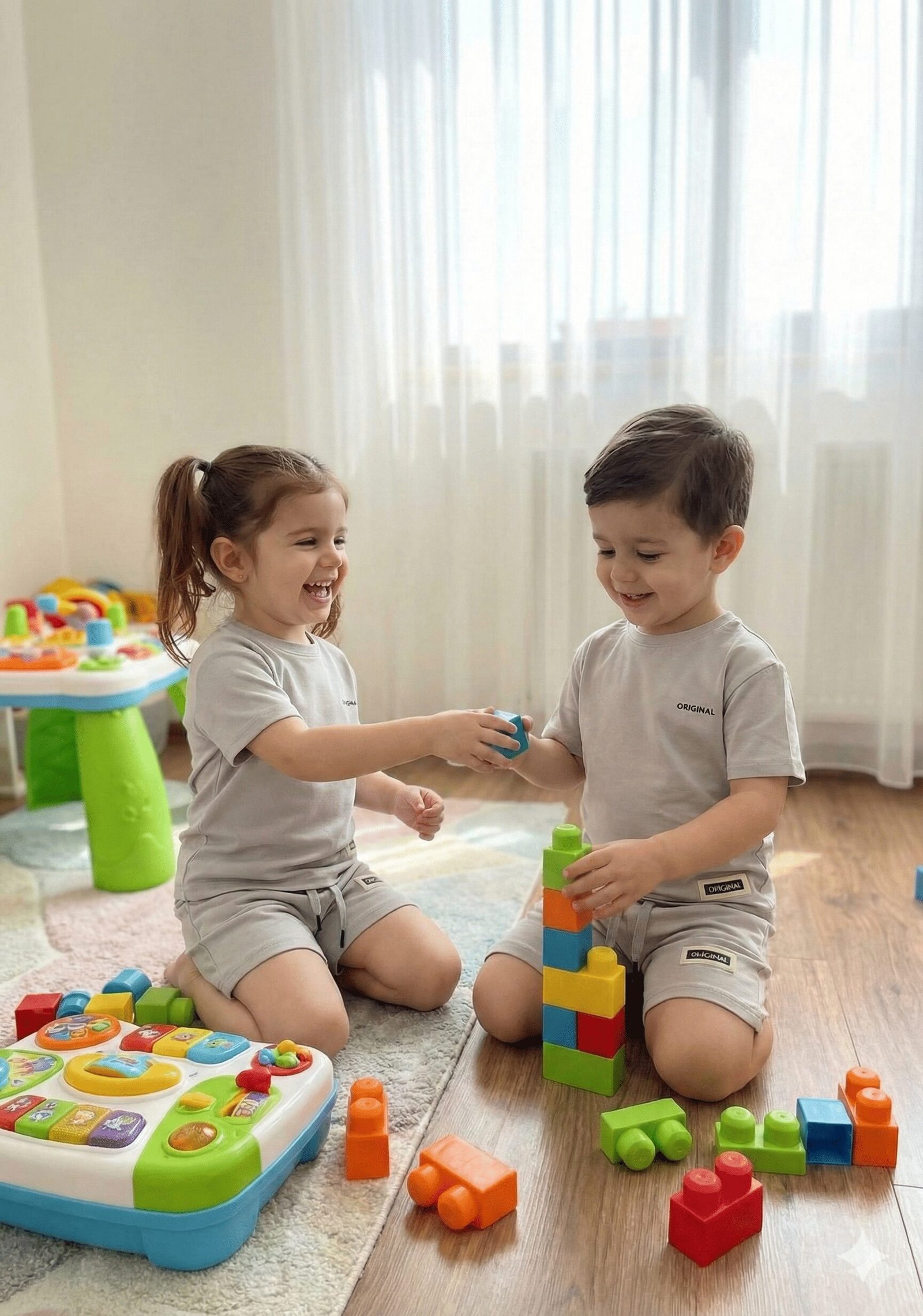 the "hi fashion" unisex grey co ord set