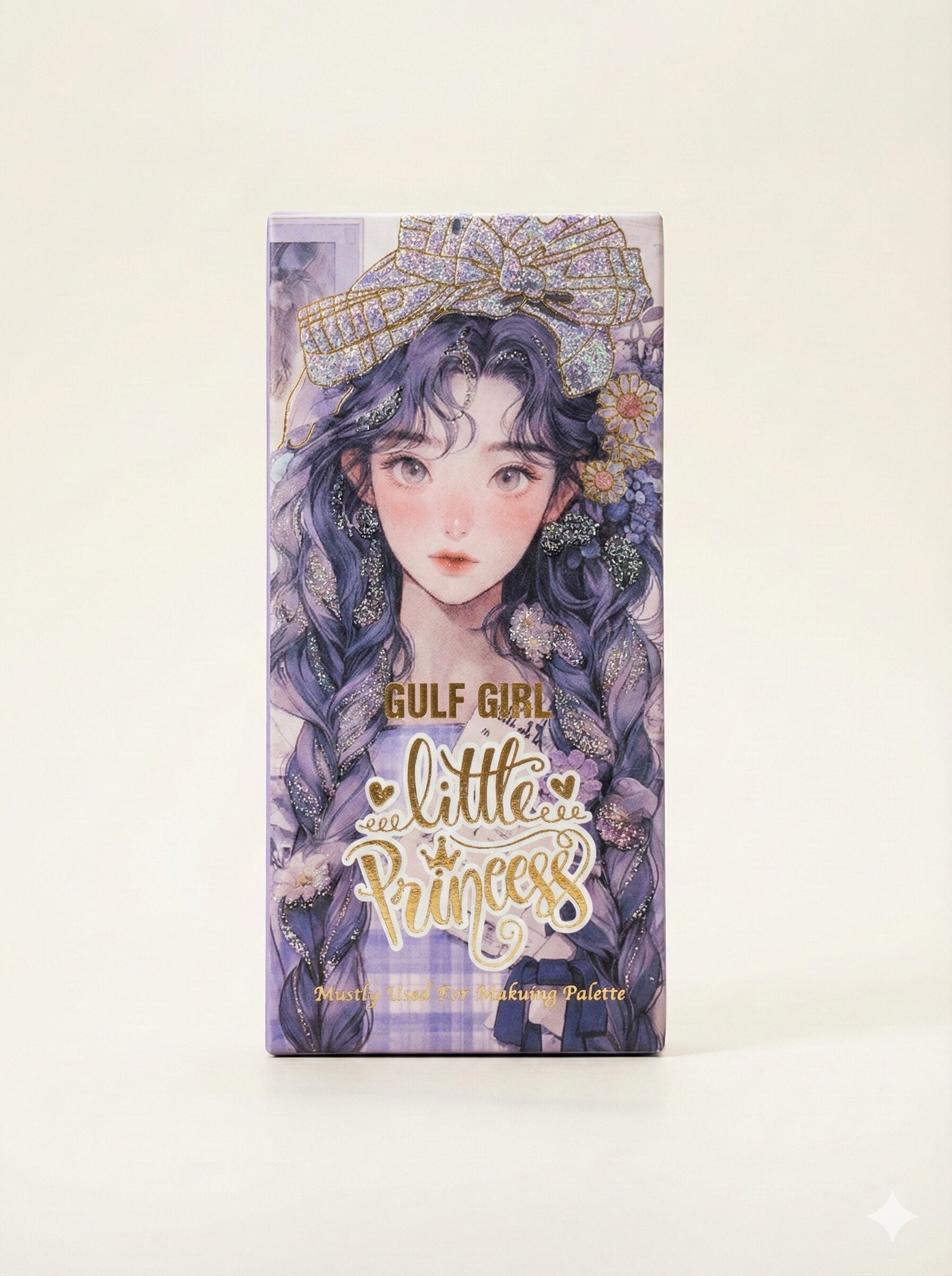 purple edition all in one eyeshadow & face palette