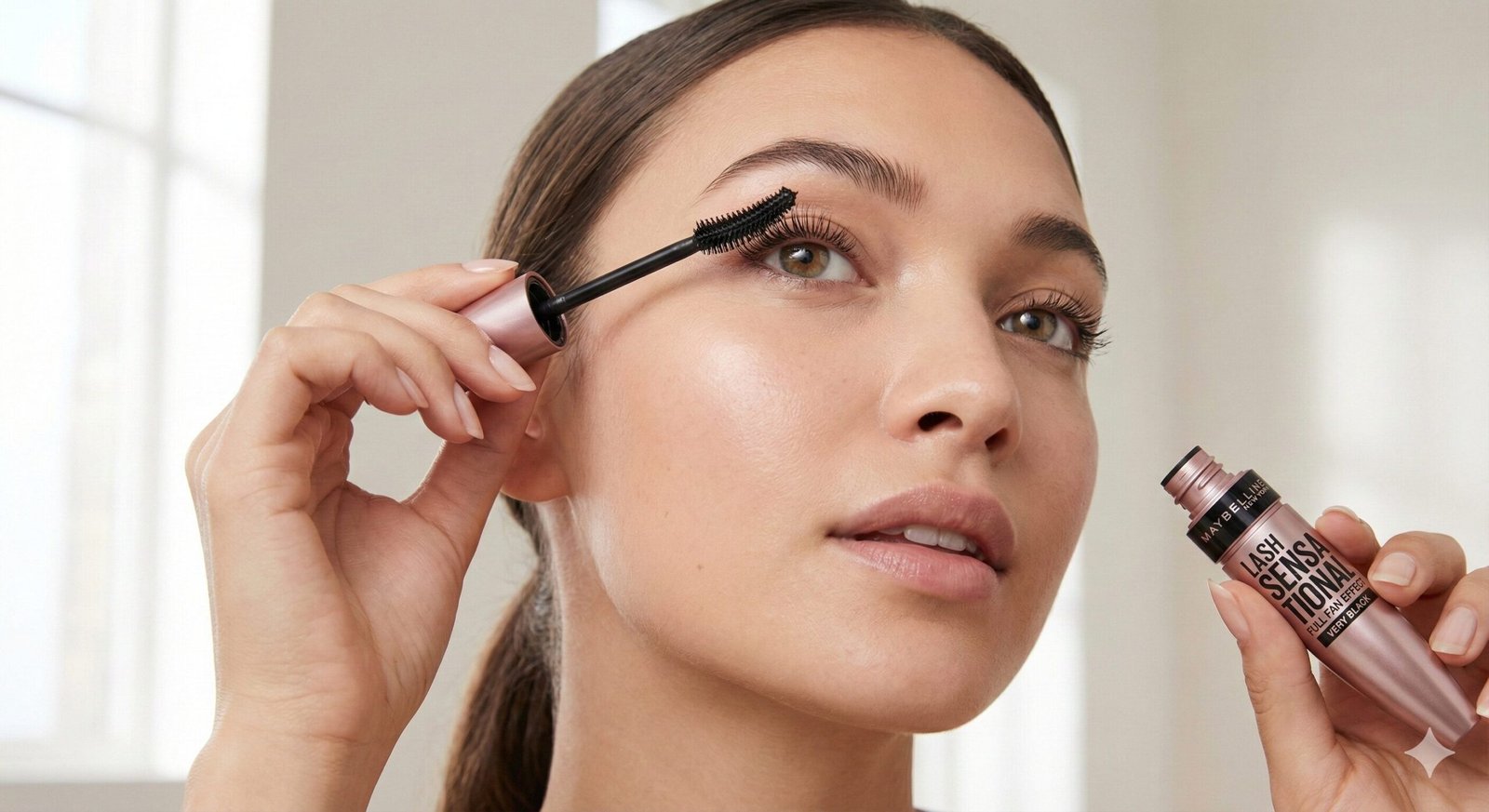 maybelline new york lash sensational full fan effect mascara – very black