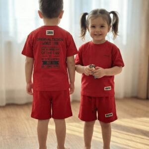 "hi fashion" bold red streetwear duo