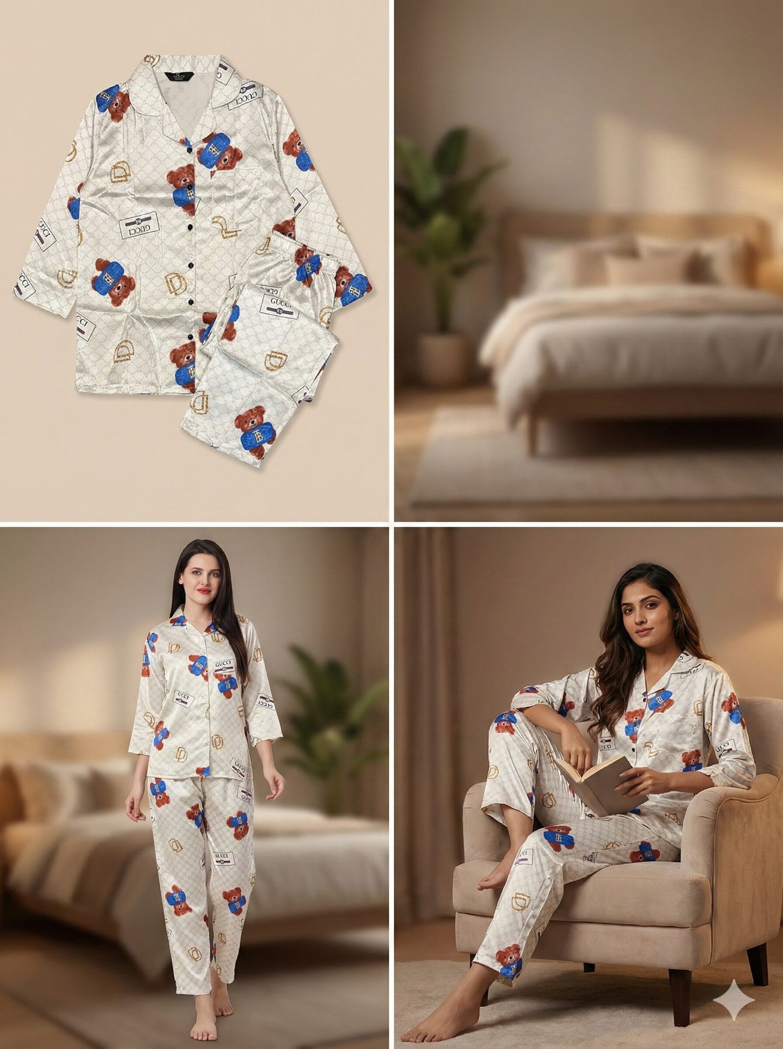 the royal teddy luxury lounge set