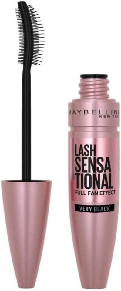 maybelline new york lash sensational full fan effect mascara – very black