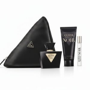 GUESS Seductive Noir for Women 3-Piece Fragrance Gift Set with Travel Pouch