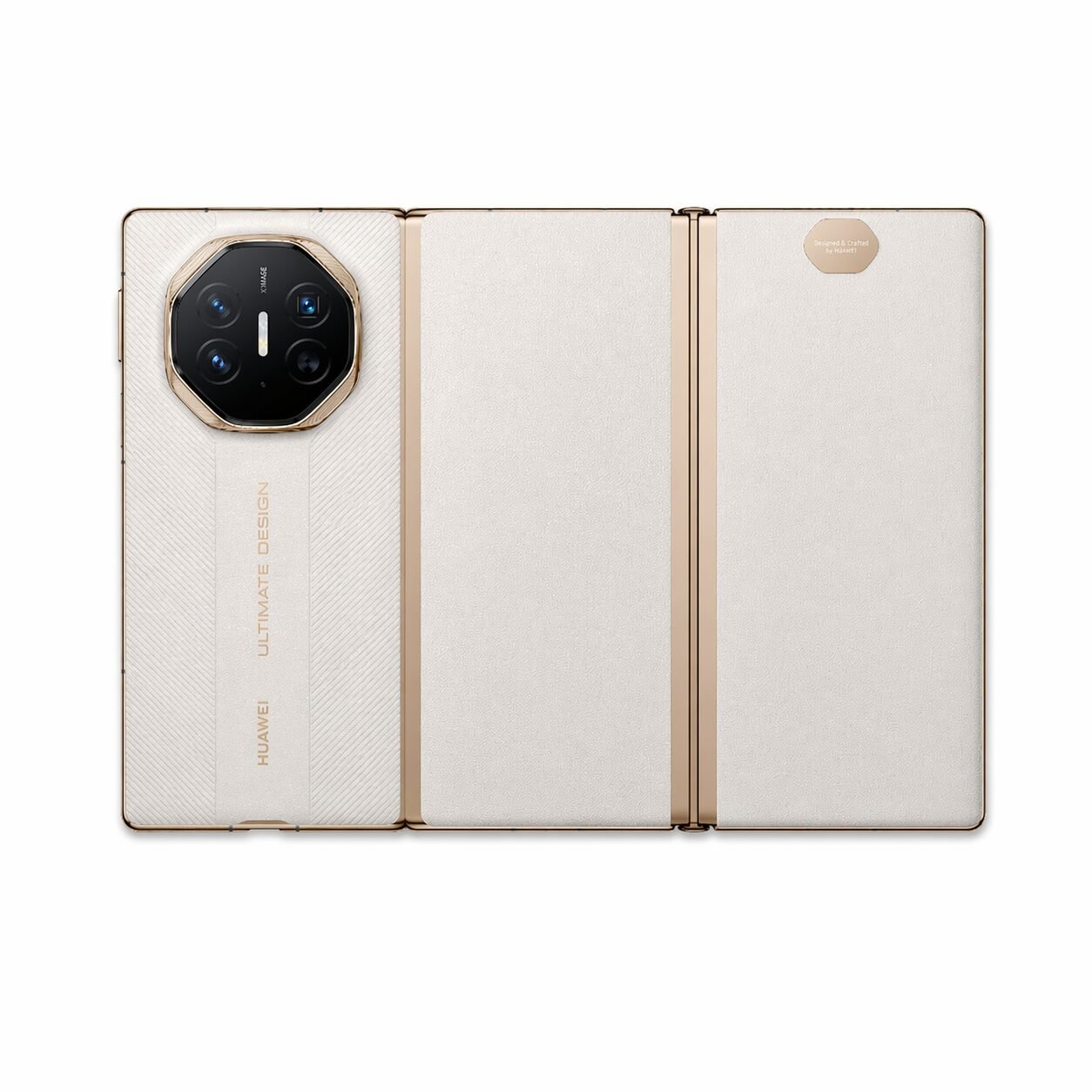 HUAWEI Mate XT Super Slim Tri-Fold Design Smartphone, 16GB+1TB, Advanced Precision Hinge System, Ultra Aperture XMAGE Camera, 10.2-inch Hi-Res HUAWEI X-True Display + MultiView in One, White