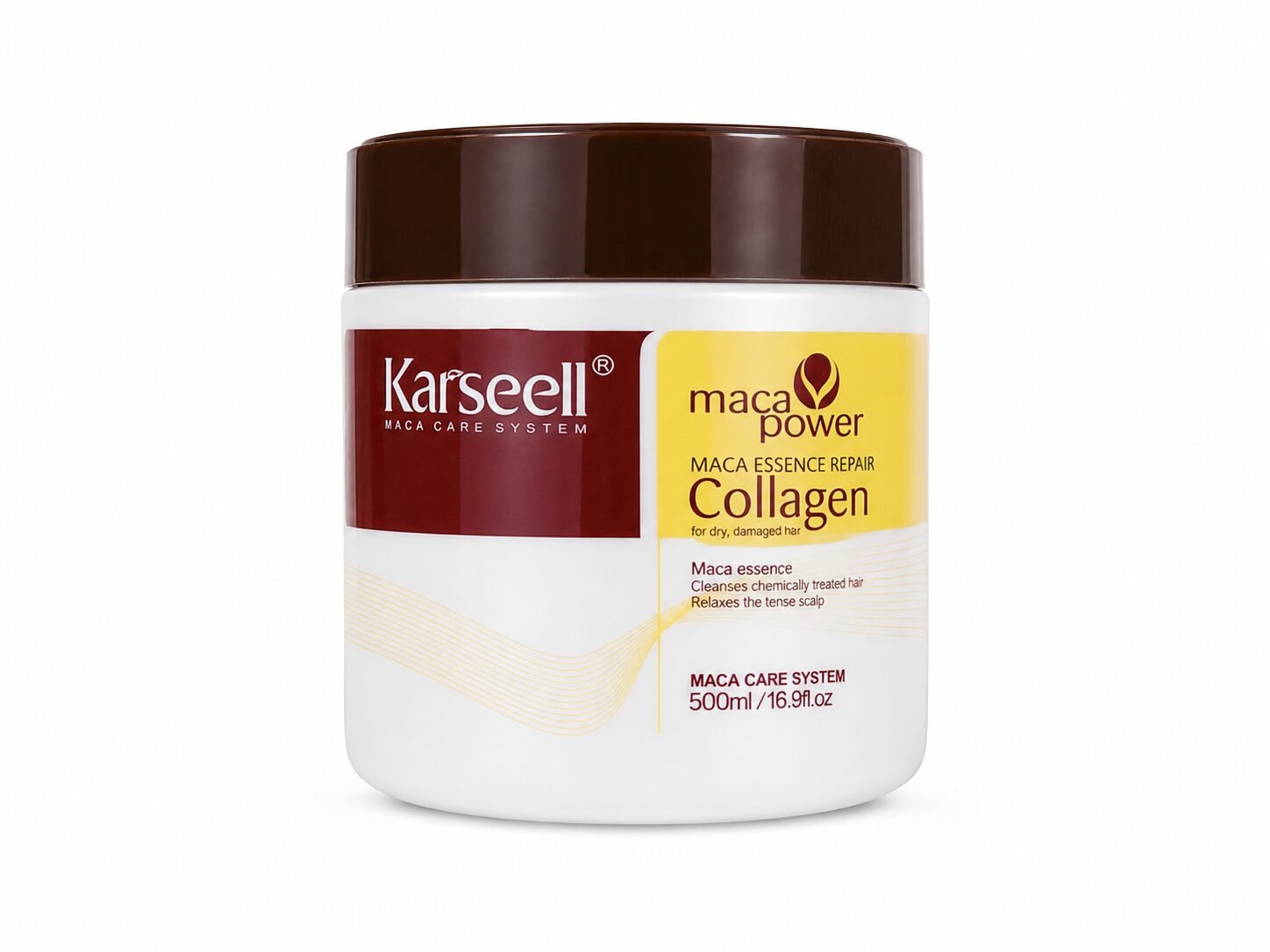 Karseell Maca Power Collagen Hair Treatment Mask – Deep Repair Formula