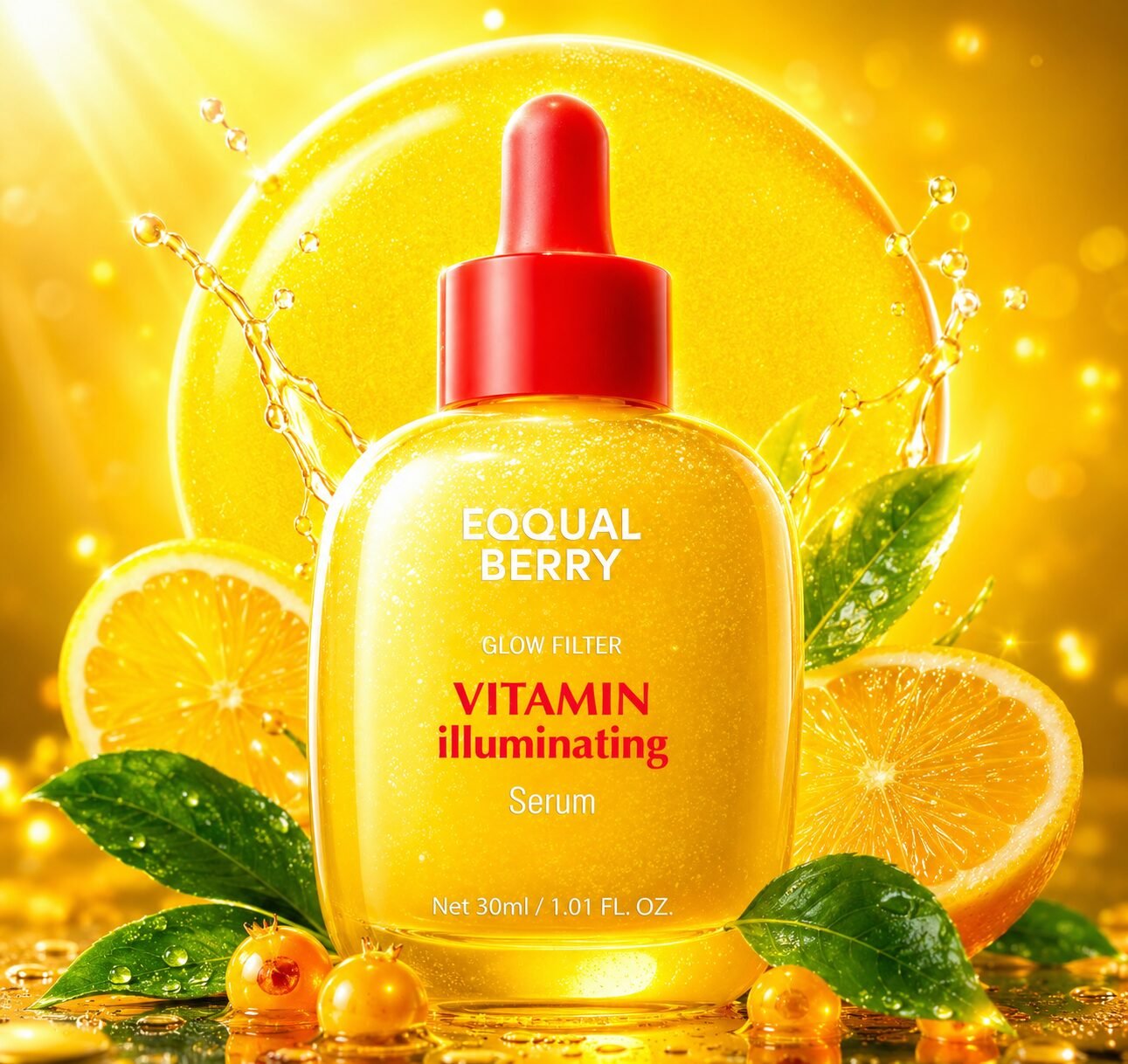 EQQAL BERRY Glow Filter Vitamin Illuminating Serum 30ML